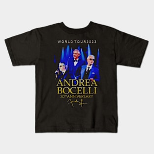 ANDREASS WORLDS TOUR 2022 30TH ANNIVERSARY Kids T-Shirt